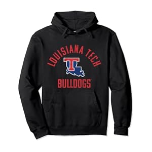 Louisiana Tech Bulldogs Large Pullover Hoodie