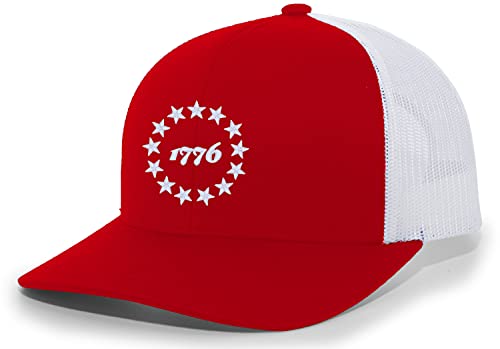 Heritage Pride 1776 Hat 13 Stars Circle Betsy Ross Flag