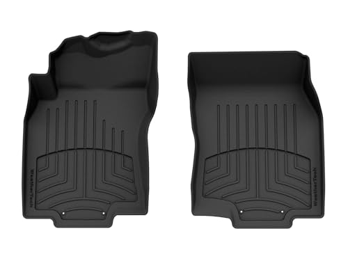 WeatherTech FloorLiner HP Custom Fit Floor Mats for Nissan Rogue 1st Row (446301IM), Black