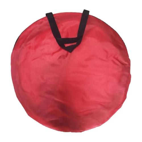 rockible Wind Sail Paddle Board Sail Portable Equipment Folding Lightweight Practical Quick Deployment 42 inch Clear Window Kayak Sail, Red