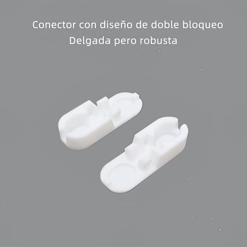 Miniatura 5 de Hasayaki Cuerda De Cadena Con Cuentas De Cortina, 3 M Con Cuentas De Cuerda Con 3 Conectores, Reparación De Persianas Enrollables - Blanco