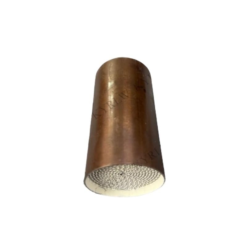 Catalizzatore Catalizzatore universale per moto a nido d'ape Euro3/4/5/6 da 40 * 80 mm con copertura in metallo. Convertitore catalitico.