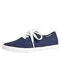 Tamaris Damen 1-1-23609-26 Slip On Sneaker, Slip On, blau, 36 EU