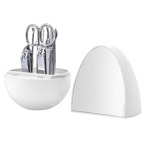 Kit de manucure pour éviter les ongles cassés : nécessaire pédicure 8 pièces pour voyage