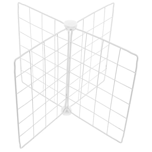 HOLIDYOYO Divisorio in Filo di Ferro per Congelatore, Organizzatore per Frigorifero Separatore Sostituibile, Accessorio per Ripiani e Cassetti per Cucina Domestica