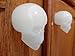 Glow in the Dark Skull Drawer Knobs – Handmade Resin Cabinet Pulls for Dressers, Nightstands, Halloween Decor (Set of 2)