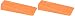 Gator Wedge USA Made 5.5 Inches Felling Wedges Logging Supplies for Chain Saw, 2 Pack
