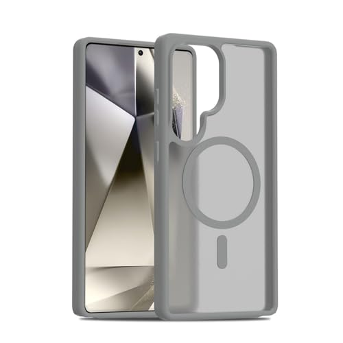 for Galaxy S23 Plus �p �P�[�X MagSafe�Ή� �N���A �\�t�gTPU+PC�o�b�N�v���[�g 2 in 1�J�o�[ ���������� �ϏՌ� ������� ���C�����X�[�d�Ή� �T���X�� �M�����N�V�[ S23 Plus �X�}�z�P�[�X �}�O�Z�[�t�Ή� 