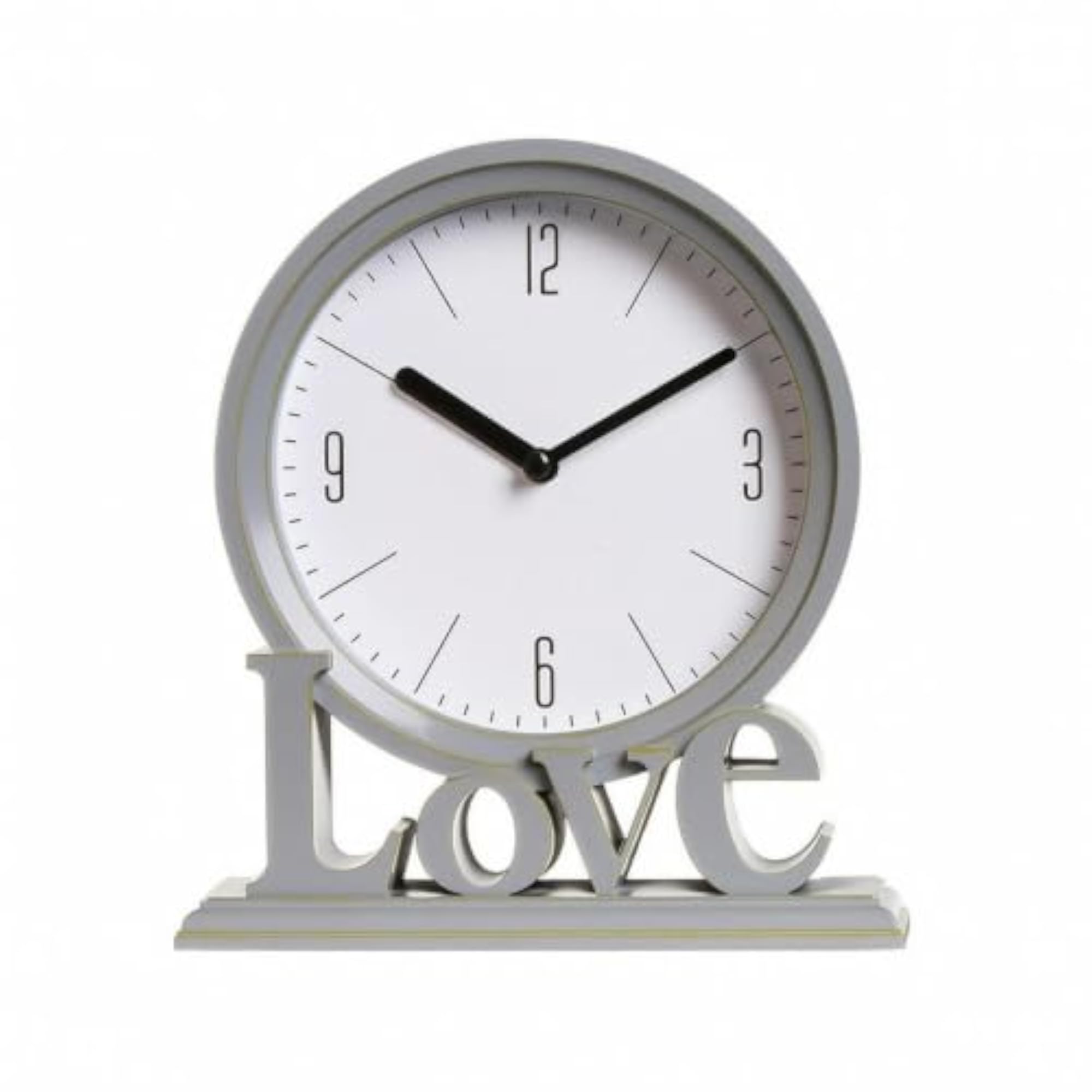 Decorative Retro Table Clock with Silent Movement