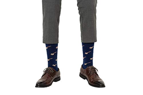 Banjo Socks For Him | Musical Instrument Fun Socks Gift For Her | Happy Gift Socks Quirky Novelty Present For Dad | Socks For Mum (Banjo) #TOP7