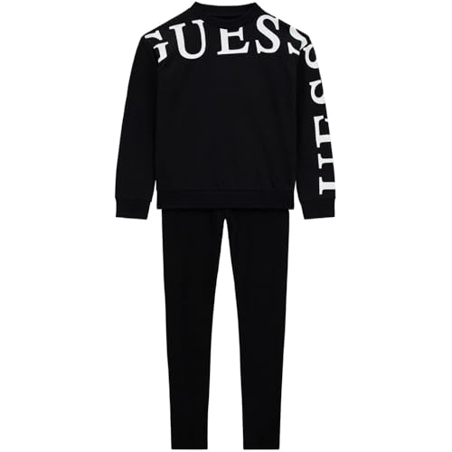 GUESS Conjunto LS Active Top Mallas Niñas Conjunto Elástico y Cómodo para Diario