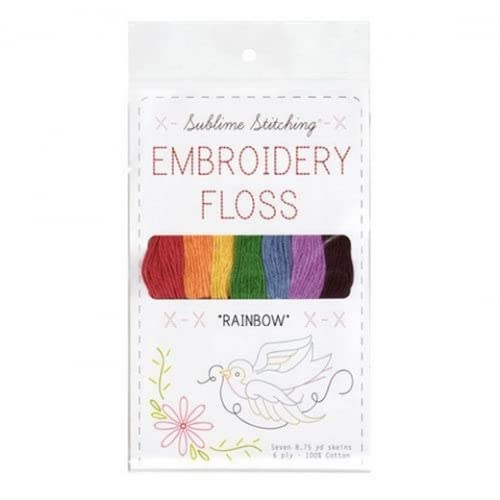 Sublime Stitching Embroidery Threads Rainbow - per Pack