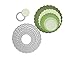 Produktbild Sizzix 18737552 Framelits Stanzen Circles Scallop, Andere, Silber, 10.8 x 10.8 cm - 3.18 x 3.18 cm, 8 Stück