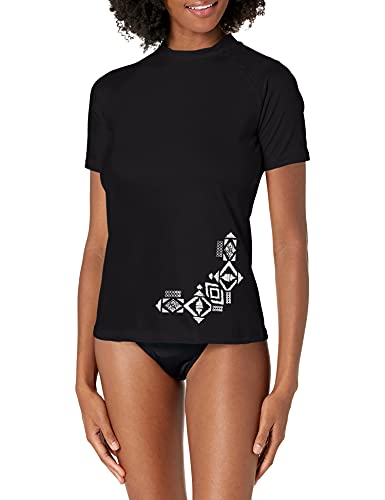 Kanu Surf Women's Marina UPF 50+ Short Sleeved Active Rashguard & Workout Top, Sonoma Black, Medium Kanu Surf Women's Marina UPF 50+ Short Sleeved Active Rashguard & Workout Top, Sonoma Black, Medium
