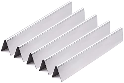 15.3 Inch 7636 Flavorizer Bars Compatible For Weber Spirit 300 Series, Spirit E310 E320 E330 S310 S320 S330 Grills, 5-Pack Stainless Steel Flavor Bars Grill Parts For Weber 7636, Spirit E-310 Grill #TOP11