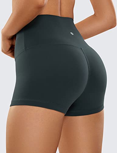 CRZ YOGA Shorts de motociclista feminino Butterluxe 6,3 cm / 10 cm / 15,2 cm / 25,4 cm - Cintura alt