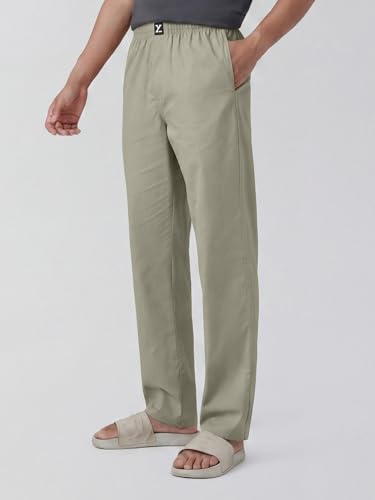 Image of XYXX Men's Pace Super Combed Cotton Regular Fit Solid Pyjamas