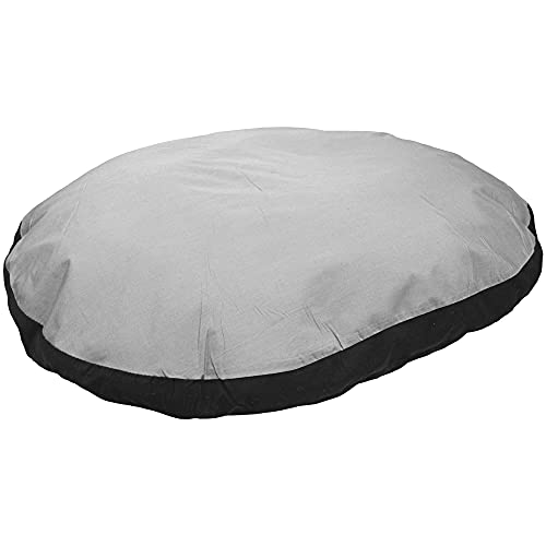 Karlie Karlie 60060 Kissen oval L: 80 cm B: 62 cm H: 10 cm grau-schwarz