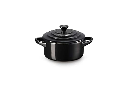 Le Creuset Mini Cocotte 10 cm Cerâmica Black Onyx