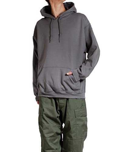 [�M���_��] GILDAN �p�[�J�[ �t-�h �X�G�b�g ���� �č��u�����h �w�r�[�u�����h 8oz �G�R�e�b�N�X���x���F��u�����h �T�C�Y S~XL 46�F 18500 (S, �`���R�[���O���[) [���s�A���i]