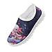 Doojoayie Little Boys Gym Shoes Size 11 Cute Axolotl Kids Slip On Sneakers Non-Slip Design Casual Running Shoes for Child Sports Play Active Shoes Fashion Bowling Shoes Space