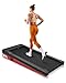 Superun Walking Pad mit Steigung 6% – Laufband für Zuhause max 6km/h & 12km/h mit App und Fernbedienung – Laufband Schreibtisch max 136 kg mit Multi-Runner-Rennen und Training Courses