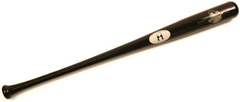 Mpowered Baseball Bamboo Baseball Bat, Black, 34-Inch