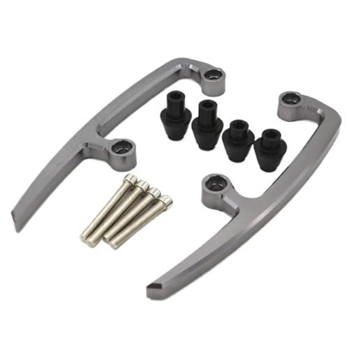 Manija de aluminio CNC para pasamanos trasero de moto Z650 acabado premium