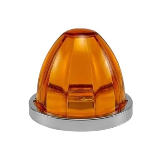Bexdug Luces De Sandía Para Camiones Semirremolques,Luces Laterales De Sandía Para Remolques | Reemplazo de Iluminación Auxiliar con Estabilidad para Mayor Visibilidad y Estilo