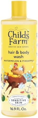 Childs Farm hair & body wash, watermelon & pineapple, 16.9 fl oz