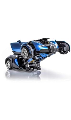 Image of DREAMY DEN Transforming Robot Car for Kids, Automatic Vehicle with Light & Sound, Indoor Outdoor Play Gift for Boys & Girls 3+ Years, Pack of 1