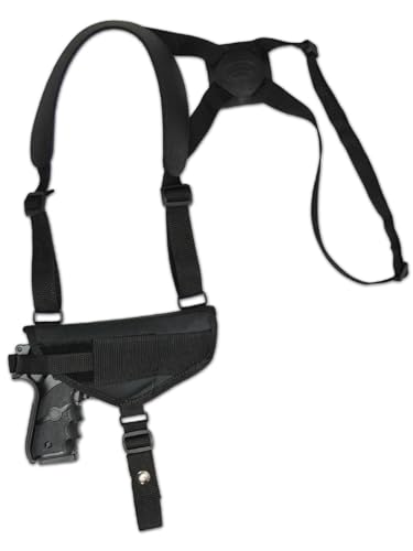 Barsony Cross Harness Gun Shoulder Holster for Browning HIGH-Power Right