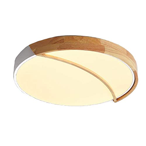 Plafonnier LED chambre pour créer une ambiance chaleureuse en bois
