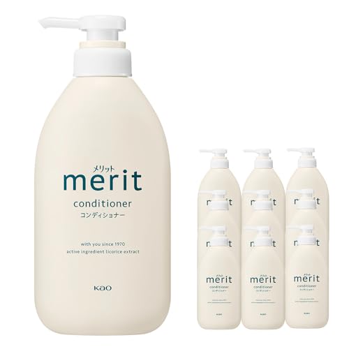 [花王]メリットコンディショナー 450ml×9
