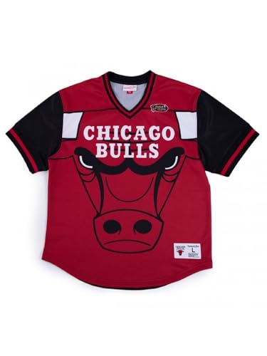 Camiseta NBA Chicago Bulls Mitchell & Ness Tejido Premium en 2XL