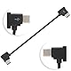 Dilwe Datenübertragungskabel | USB C auf USB C | 15 cm | für Mini 2 Remote Controller/AIR 2 Remote Controller/Pocket 2/ Pocket Gimbal Camera