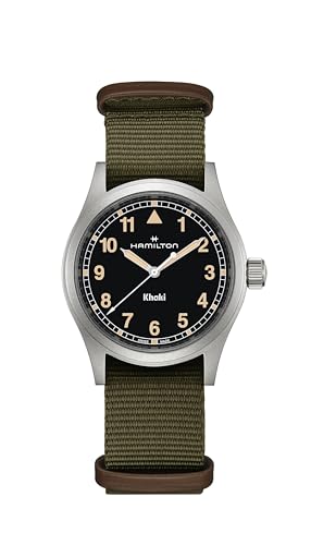Hamilton Reloj Analógico para Unisex Adulto de Cuarzo Suizo con Correa en Poliéster H69401930