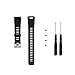Ruentech compatible con garmin Vivosmart HR/HR+ anillo de cierre de silicona, conector de banda de seguridad, color smart hr bands