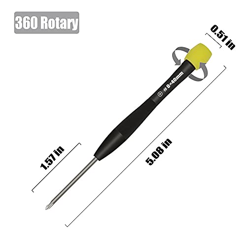 Eyeglass Repair Kit, Yauende Eyeglasses Screwdriver Set With Eyeglass Screws, Tweezer, Cleaning Cloth For Eyeglass, Sunglass, Spectacles & Watch Repair #TOP3