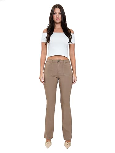 YMI Jeans Women's Hyperstretch Mid Rise Bootcut Pants4