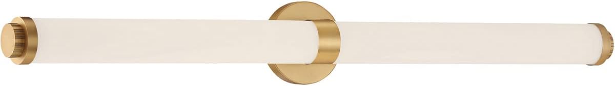 Access Lighting - HI Access 62532LEDD-BG/OPL Transitional LED Vanity from Aqua Collection, Champ, Gld Leaf Finish, Brushed Gold