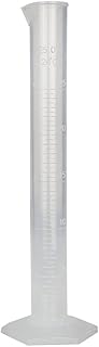 GSC International CYPP-25-PK Polypropylene Gsc Polypropylene Cylinders, 25 mL with Graduations and Hex Base, Pack of 12, 0.845351 Quart Capacity, 0.16907 Quart Graduation Interval (Pack of 12)