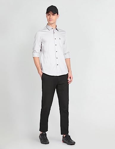 Image of U.S. Polo ASSN. Men's Cotton Slim Fit Shirt
