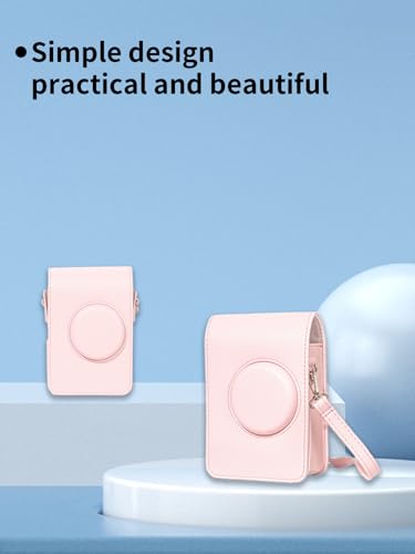Funda para cámara Fujifilm Instax Mini EVO rosa miniatura 7