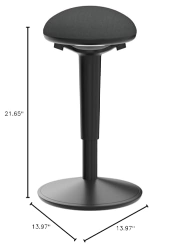Image of Standing Desk Chair with 360-Degree Standing Desk Chair with Memory Foam Seat Cushion, Lightweight & Flexible