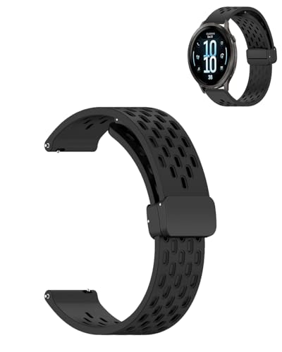 Correa deportiva de silicona para Garmin Venu 4 41mm miniatura 1