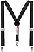 Suspenders for Kids Boys and Baby - Premium 1 Inch Suspender Perfect for Tuxedo - Black (26