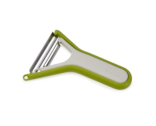 Joseph Joseph Nest Peel, Set of 2 space saving stainless steel peelers for compact kitchen storage, Dishwasher safe