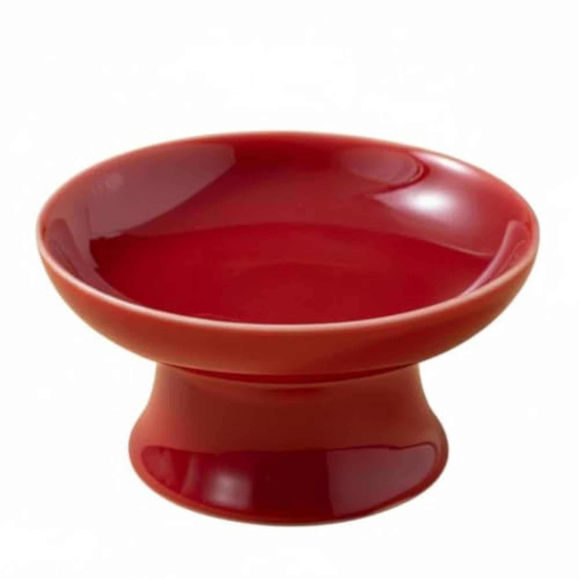 Decorative Red Footed Fruit Bowl for Engagement Display