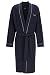 Produktbild BOSS Herren Kimono BM Morgenmantel aus Baumwoll-Jersey mit kontrastfarbenen Paspeln